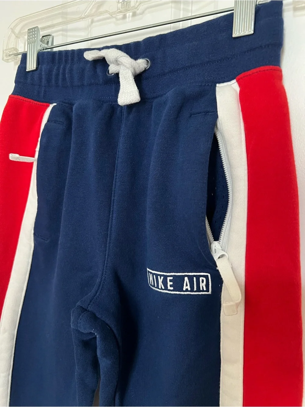 Youth Vintage Y2K Medium Nike Navy, Red & White Joggers